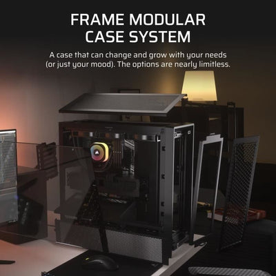 Case per PC - CORSAIR - Serie FRAME 4000D - Mid-Tower - Nero