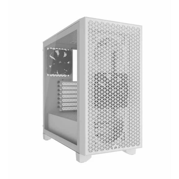 Case PC - CORSAIR - 3000D AIRFLOW - Mid-tower ATX - 2 ventole SP120 ELITE - Bianco - (CC-9011252-WW)