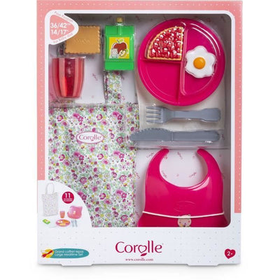 Accessori per neonati - COROLLE - Contenitore per pasti grande - Per bambole da 36 e 42 cm - 11 accessori - Dai 2 anni in su
