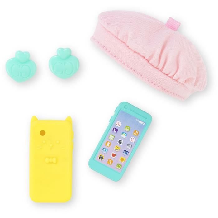 Bambola Fashion - COROLLE - Luna Fashion Week Paris - 28 cm - 4 accessori - Profumo di vaniglia - Dai 4 anni in su