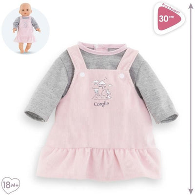 Abito e maglietta Valle della Loira - COROLLE - Abbigliamento - Per bambole da 30 cm - Dai 18 mesi