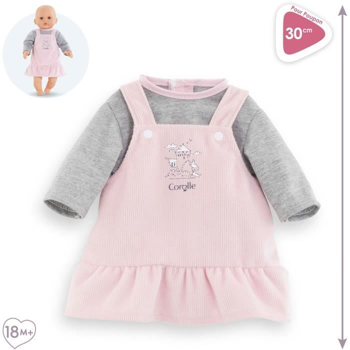 Abito e maglietta Valle della Loira - COROLLE - Abbigliamento - Per bambole da 30 cm - Dai 18 mesi