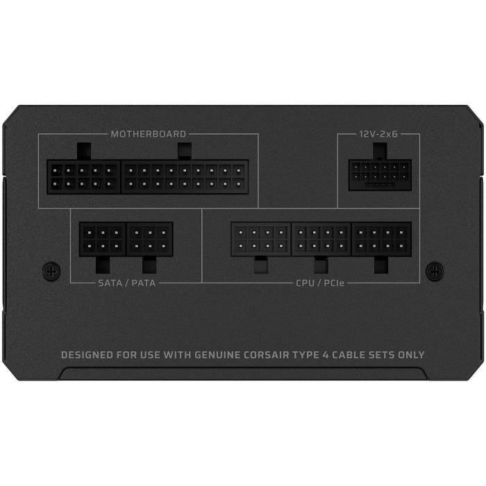 Corsair - RM750x - Blocco di potenza - 750 Watt - Serie Shift RMX - 80 Plus Plud (CP -9020251 -EU)