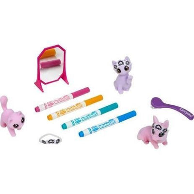 Colorazione - CRAYOLA - Washimals Pastel Princess Pets - Animali pastello da personalizzare! bambini di 3 anni