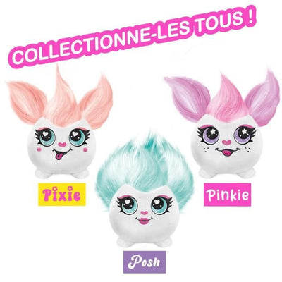 Canal Toys - Airbrush Plush - Mini peluche Hair'iffic da acconciare e decorare con pennarelli - AIR 038 - Modello di peluche casuale
