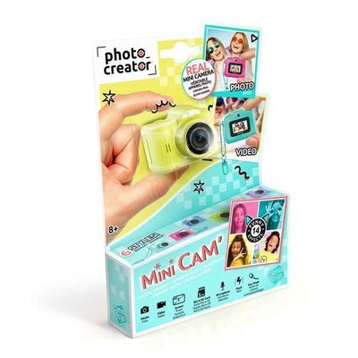 Canal Toys  Photo Creator  Mini Cam' Fotocamera digitale e video  Pro  con portachiavi e scheda SD da 1 GB inclusa  CLK 062
