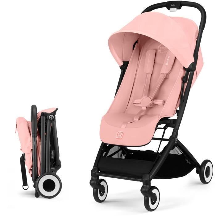 CYBEX - Passeggino ultracompatto e confortevole - ORFEO - 4 ruote - Rosa caramella