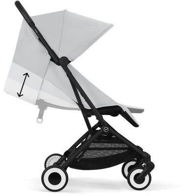 CYBEX - Passeggino ultracompatto e confortevole - ORFEO - 4 ruote - Grigio nebbia