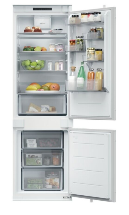 Candy cnbql3518ev frigorifero ad incasso,combinato 2 porte, low frost, classe e, bianco, l x p x a (mm) 540x550x1772