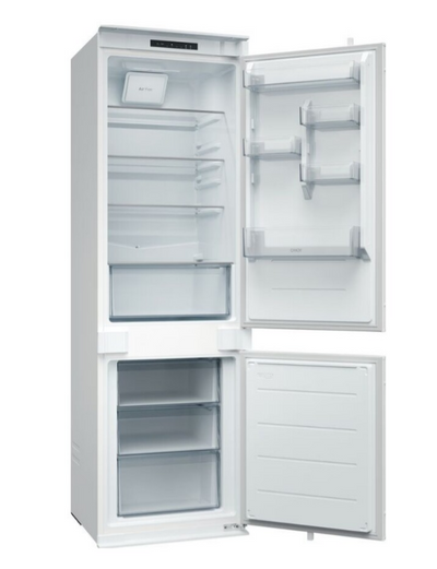 Candy cnbql3518ev frigorifero ad incasso,combinato 2 porte, low frost, classe e, bianco, l x p x a (mm) 540x550x1772