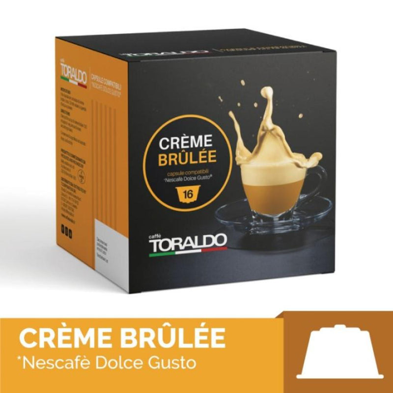 Capsule Caffè Compostabili Dolce Gusto Creme Brlée 16Pz Toraldo 303083