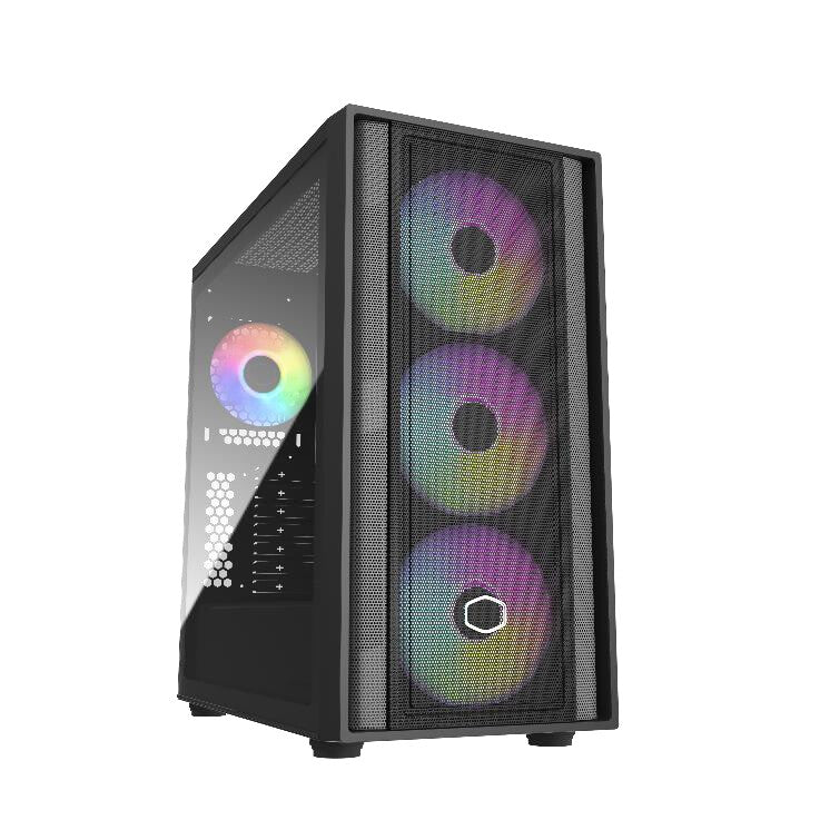 Case MasterBox 600 - ATX- 2x USB3- Type- C- 4x ARGB