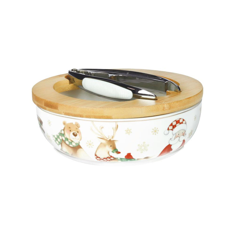 Ciotola Portanoci Racconti Porcellana Bamboo Brandani 84795