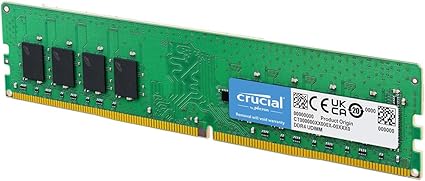Crucial RAM 4GB DDR4 2400MHz CL17 Memoria Desktop CT4G4DFS824A