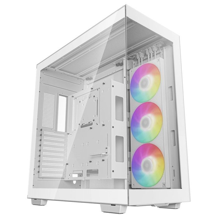 Case PC - DEEPCOOL - CH780 - Senza alimentatore - Full tower - Formato E-ATX - Bianco