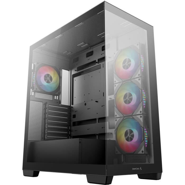 Case senza alimentatore - DEEPCOOL CG580 4F - Mid-tower - Formato E-ATX - Nero