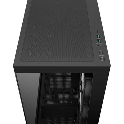 Case senza alimentatore - DEEPCOOL CG580 4F - Mid-tower - Formato E-ATX - Nero