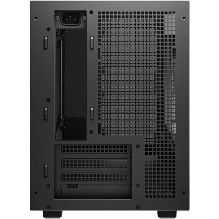 Case senza alimentatore - DEEPCOOL CH260 - Mini tower - Formato M-ATX - Nero