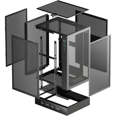 DEEPCOOL CH170 Digital Mini Tower Case senza alimentatore - Formato M-ITX - Nero