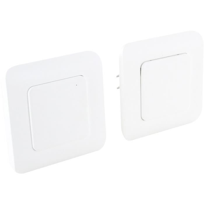 Set di 2 kit deviatore wireless - DIO CONNECTED HOME - DiO 1.0 - Bianco