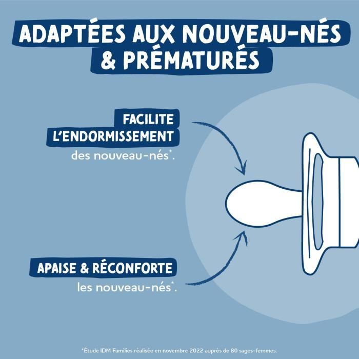 Ciucciuccio anatomico duo - DODIE - 0/2 mesi - Granchio