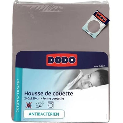 Copertura DODO DUVET - 240x220 cm - Cotton - Antibatteriale - Taupe - Made in Francia