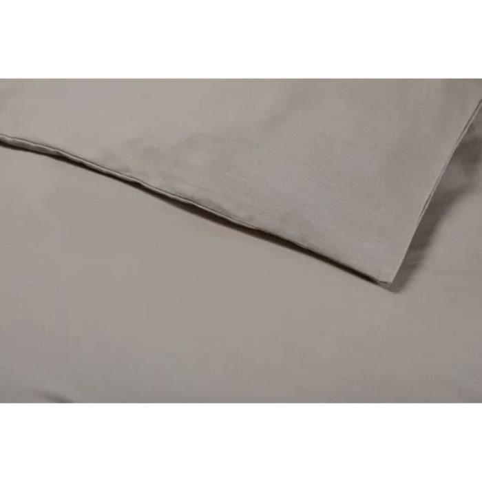 Copertura DODO DUVET - 240x220 cm - Cotton - Antibatteriale - Taupe - Made in Francia
