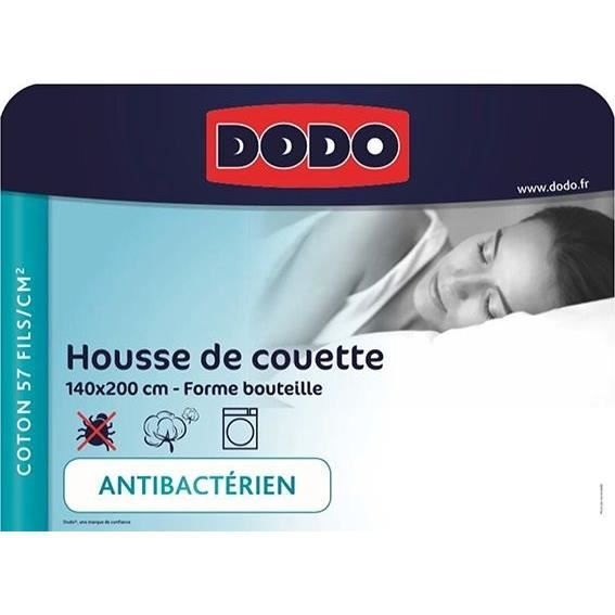 COPERCHIO DODO DUVET - 140x200 cm - cotone - antibatterico - fatto in Francia