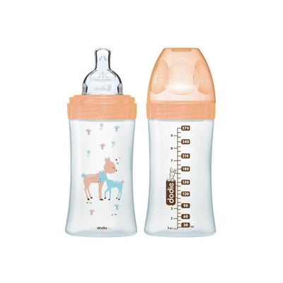 DODIE - Sensation + set di bottiglie - vetro (1 bottiglia da 150 ml - 2 bottiglie da 270 ml - 1 lecca-lecca 0-2 mesi)