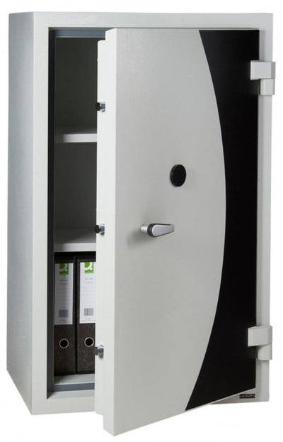 Armadio ignifugo ad 1 anta battente per protezione documenti al fuoco 120 minuti certificato UL 72 Classe 350 cm. 75,9x60,5x120,9h