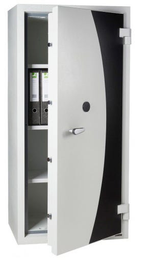 Armadio protezione documenti resistente al fuoco fino a 120 minuti certificato UL 72 Classe 350 cm. 75,9x60,5x155,9h