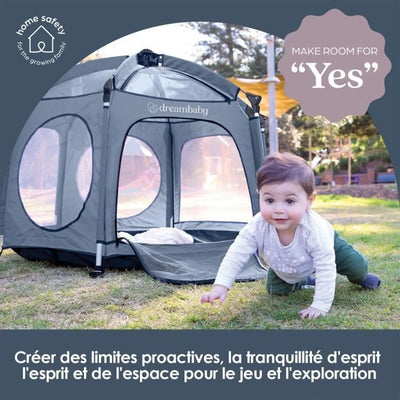 Adventure Parc Pop-Up - DREAMBABY - Tessuto con borsa per il trasporto - Coperture anti UV (uso esterno) -  1,3 m - H1 m