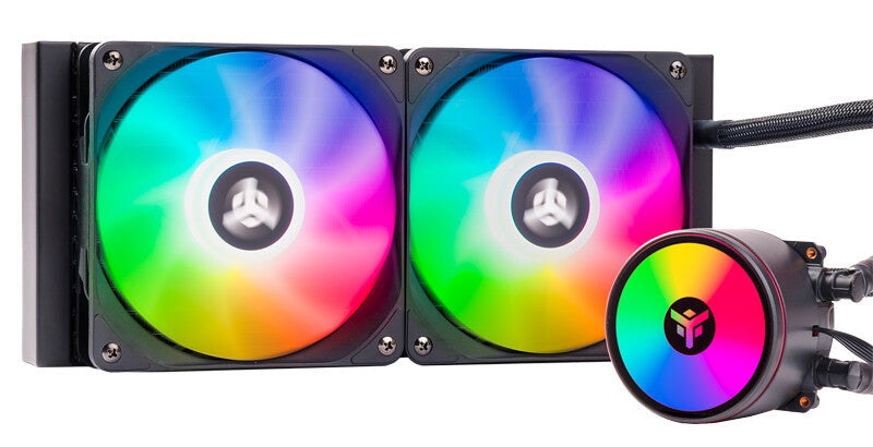 Dissipatore a liquido EVOLIQ 240 V2 ARGB - 240mm- skt universale- PWM- ARGB