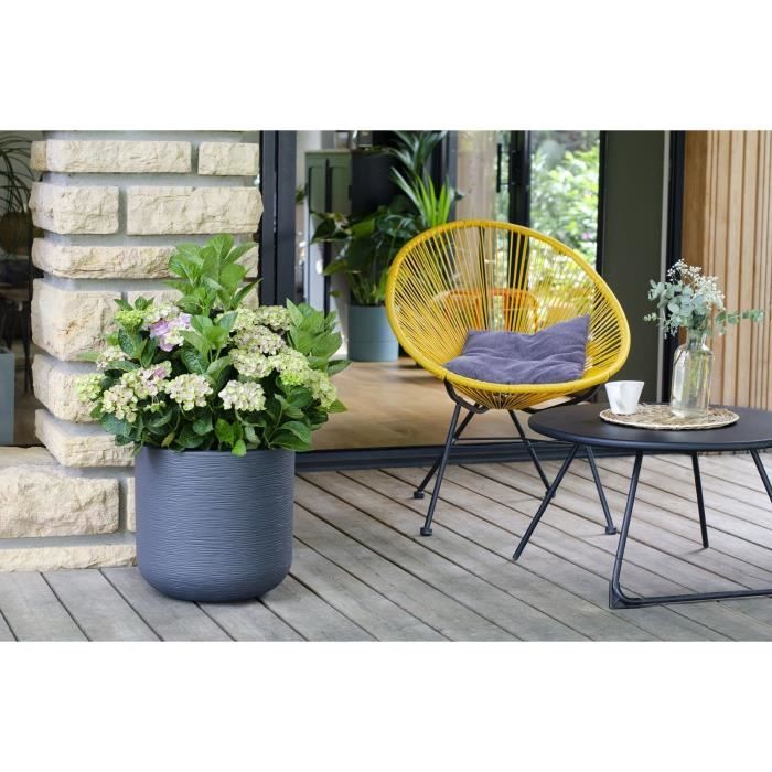 EDA PLASTIQUE - Pentola rotonda Graphit&