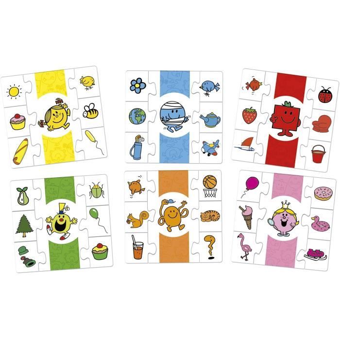 Gioco didattico - EDUCA - Monsieur Madame - Colori