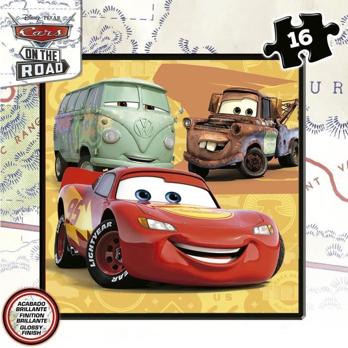 Cars - Malette di 4 puzzle progressivi