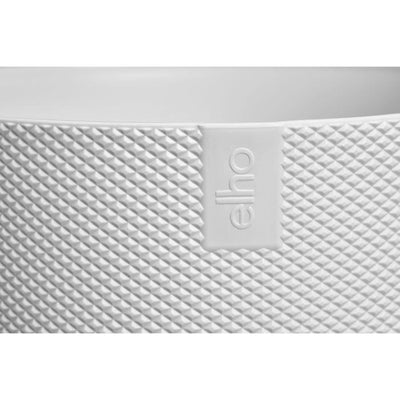 Vaso per fiori - Elho - Jazz Round - Bianco -  26 x H 24 cm - Interno - 100% riciclato