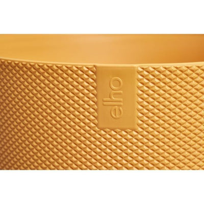 Vaso da fiori - Elho - Jazz Round - Giallo - L 35 x P 34,5 x H 32 cm - Interno - 100% riciclato