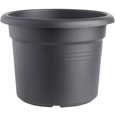Nozioni di base verde rotonda pentola di fiori - Plastica - 45 - Terracotta morbida