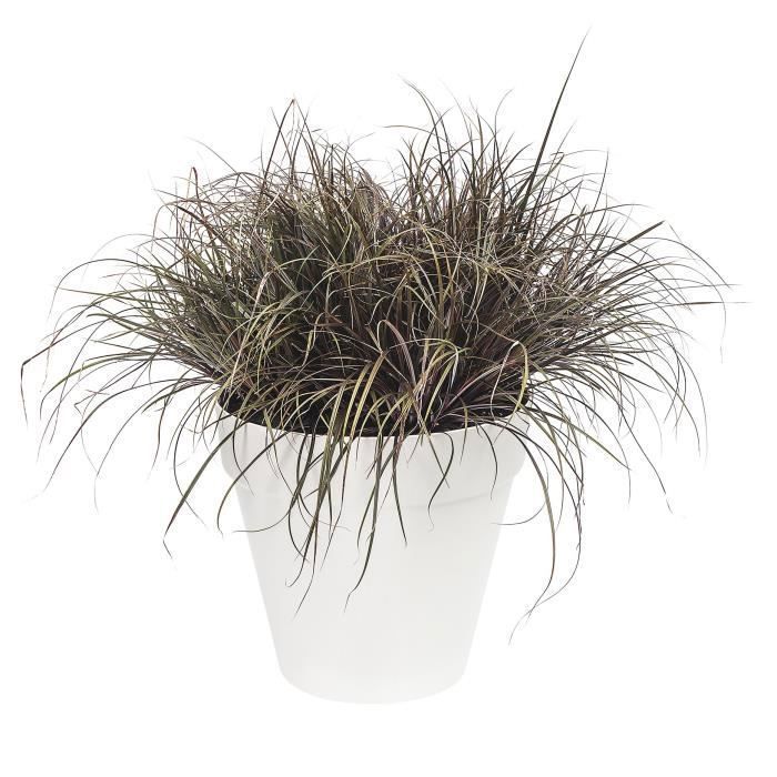 Vaso di fiori LU  50 centimetri Bianco