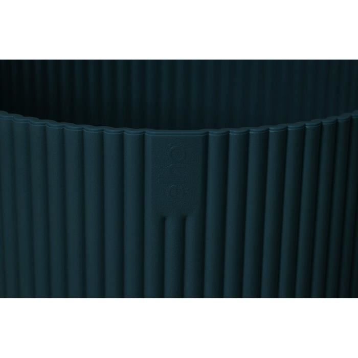 VIBE ROUME FLOWER POT - Plastica - 25 - Blu scuro