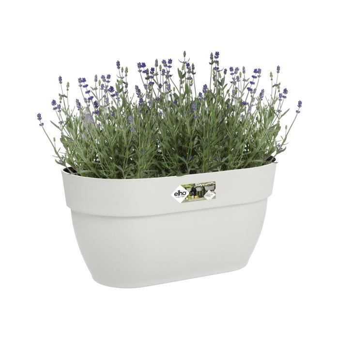 ELHO - Vaso da fiori - Vibia Campana Easy Hanger Medium - Silk White - Balcone esterno - L 24,1 x P 36 x H 26,5 cm
