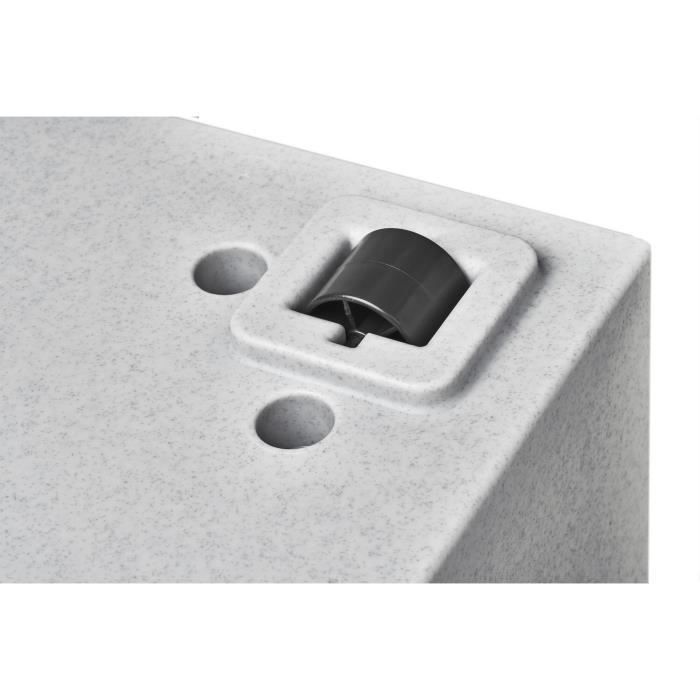 Elho Vivo Next Long 60 Fioriera - Grigio - L 59 x P 30 x H 29 cm - interno/esterno - 100% riciclato