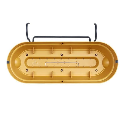 Vibia Rectangle Planter - Plastica - Tank - 50 - Miele giallo