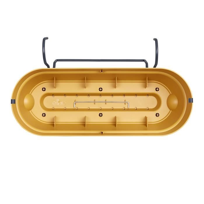Vibia Rectangle Planter - Plastica - Tank - 50 - Miele giallo