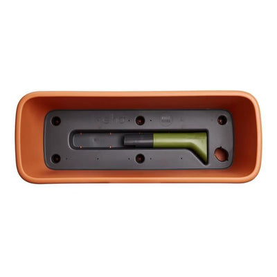 Elho Noa Balconiere M - Marrone - L 52 x P 20 x H 18 cm - Balcone esterno - 100% riciclato