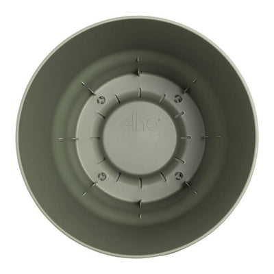 Vaso da fiori rotondo ELHO Greenville 55 - Verde -  55 x H 50 cm - da esterno - 100% riciclato