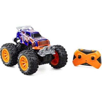 Auto telecomandata - EXOST - Phantom Force 1:16 - 10 km/h - 28 -5 cm - viola e arancione - 5 anni