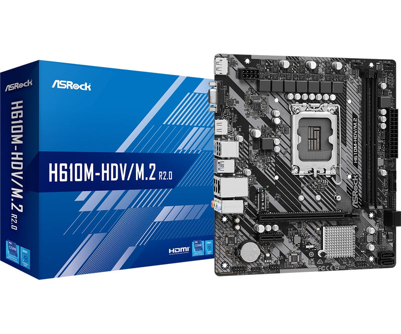ASROCK H610M-HDV/M.2 R2.0 (1700) (D)