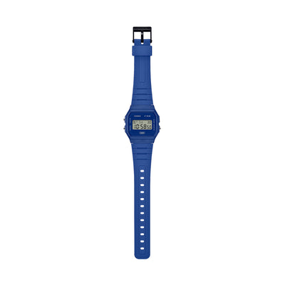 CASIO VINTAGE Mod. F-91 BIO RESIN STRAP - BLUE